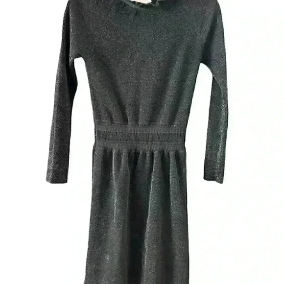 Tory Burch Women’s Isabelle Blouson Ruffle Neck Cocktail Dress Black Size Medium - Picture 5 of 12